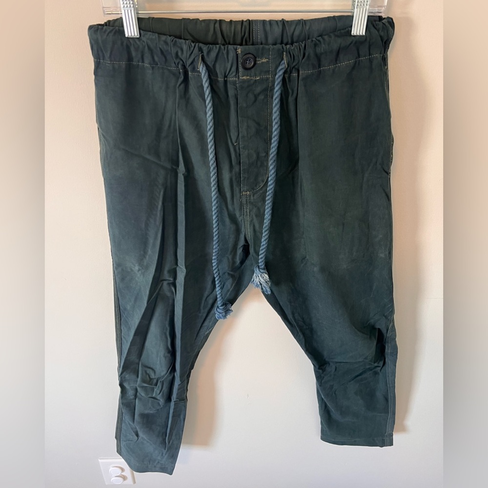 Dr Collector Drop Cloth Indigo Dyed Trouser